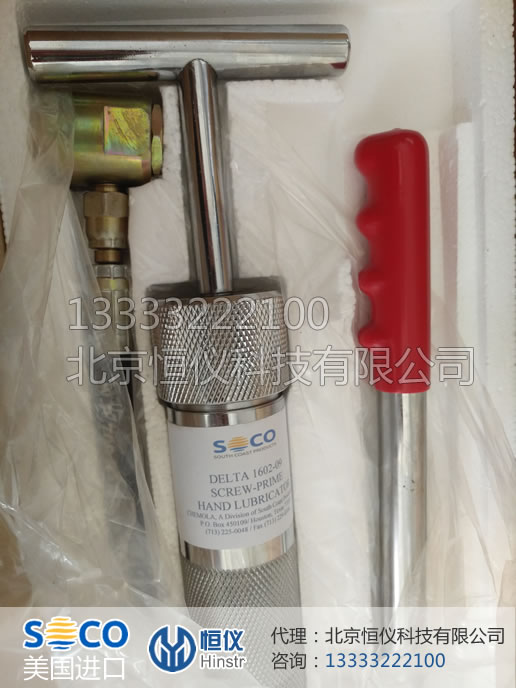 美国进口手动高压阀门注脂枪delta1602-09（现货）