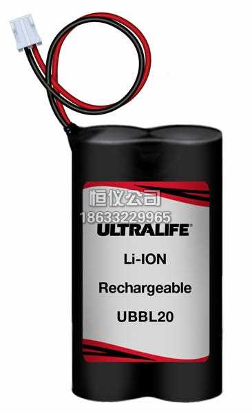 UBBL20-FL(Ultralife)电池组图片